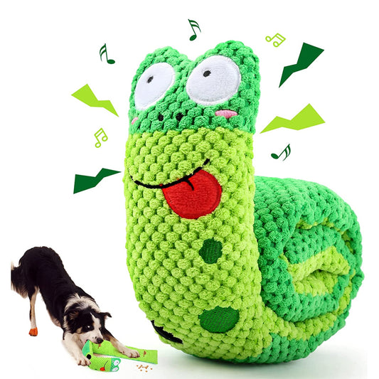 Squeak Dog Toys Stress Release Game for Boredom, Dog Puzzle Toy IQ Training, Dog Snuffle Toys Foraging Instinct Training Suitable for Small Medium and Large Dogs