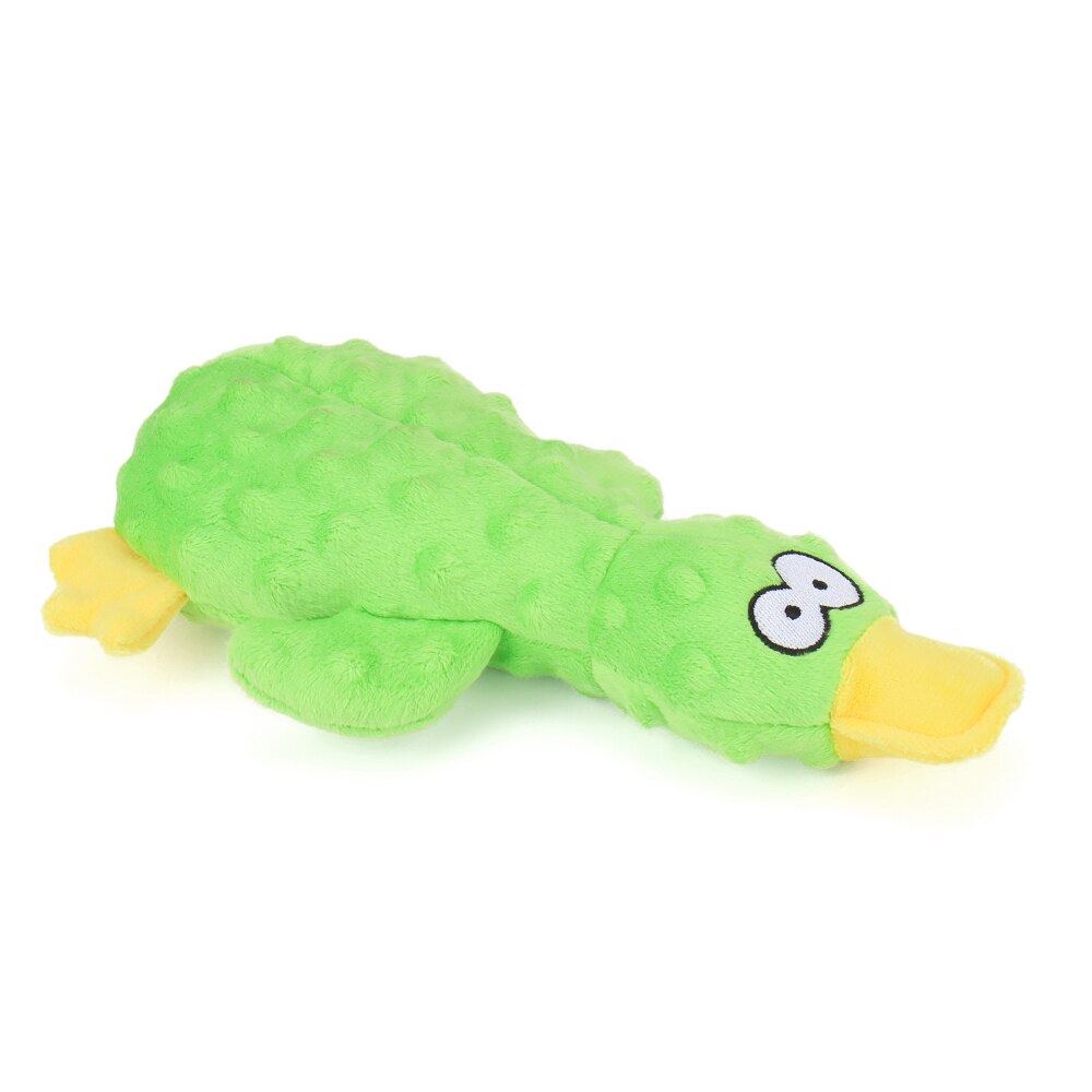 Plush Squeaky Duck Dog Toy - Soft Stuffed Cute Duck, Best Birthday Gift Interactive Filled Chew Toys for Small Medium Large Dogs Puppy Biting Training Teething