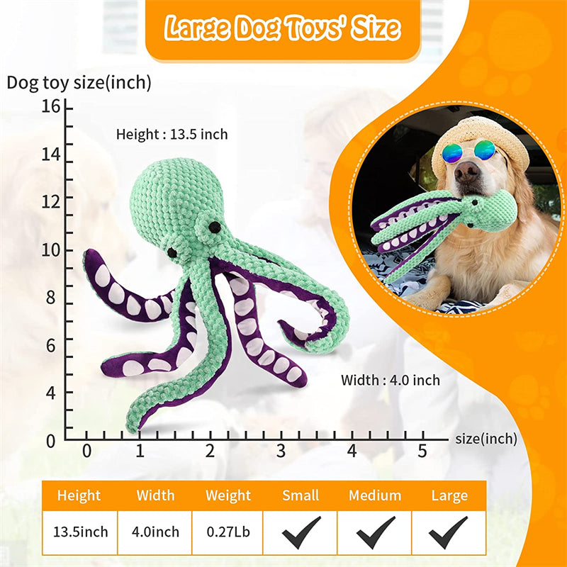 Dog Toys/Squeaky Dog Toys/Large Dog Toys/Plush Dog Toys/Big Dog Toys/Stuffed Dog Toys/Dog Toys for Large Dogs/Durable Dog Toys/Puppy Chew Toys/Dog Chew Toys for Small, Medium, Large Dogs