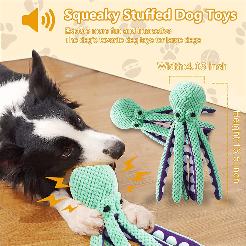 Dog Toys/Squeaky Dog Toys/Large Dog Toys/Plush Dog Toys/Big Dog Toys/Stuffed Dog Toys/Dog Toys for Large Dogs/Durable Dog Toys/Puppy Chew Toys/Dog Chew Toys for Small, Medium, Large Dogs